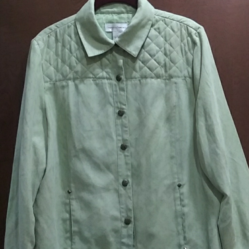 NWOTWomens mint green coat/blazer